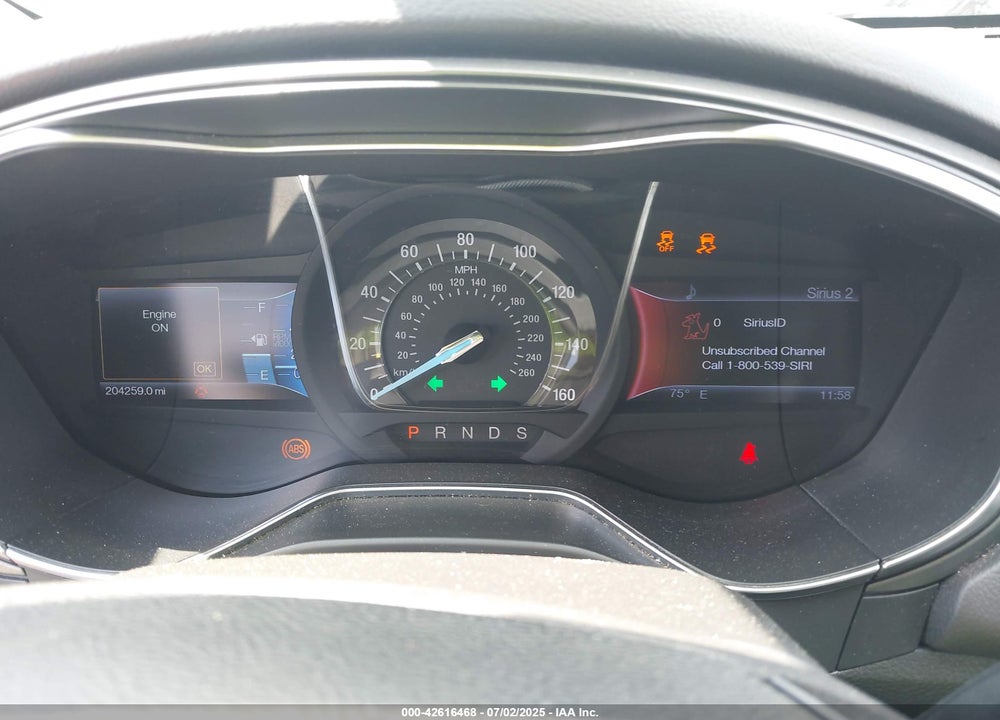 2013 FORD FUSION VIN: 3FA6P0D98DR203454