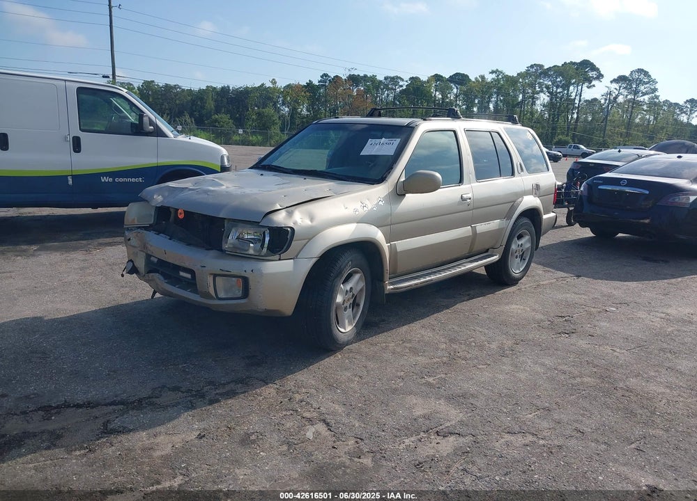 2001 INFINITI QX4 LUXURY VIN: JNRDR09Y11W224957
