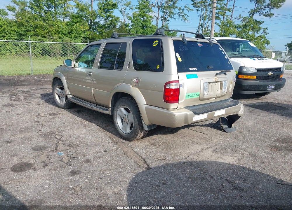 2001 INFINITI QX4 LUXURY VIN: JNRDR09Y11W224957