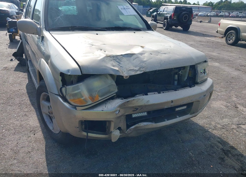 2001 INFINITI QX4 LUXURY VIN: JNRDR09Y11W224957