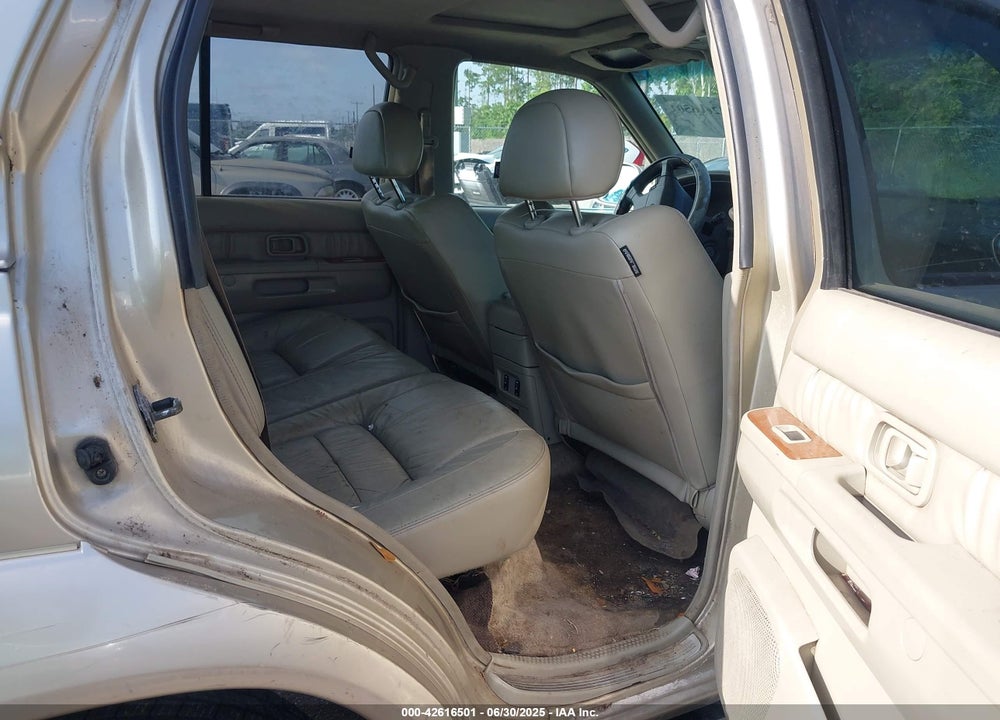 2001 INFINITI QX4 LUXURY VIN: JNRDR09Y11W224957