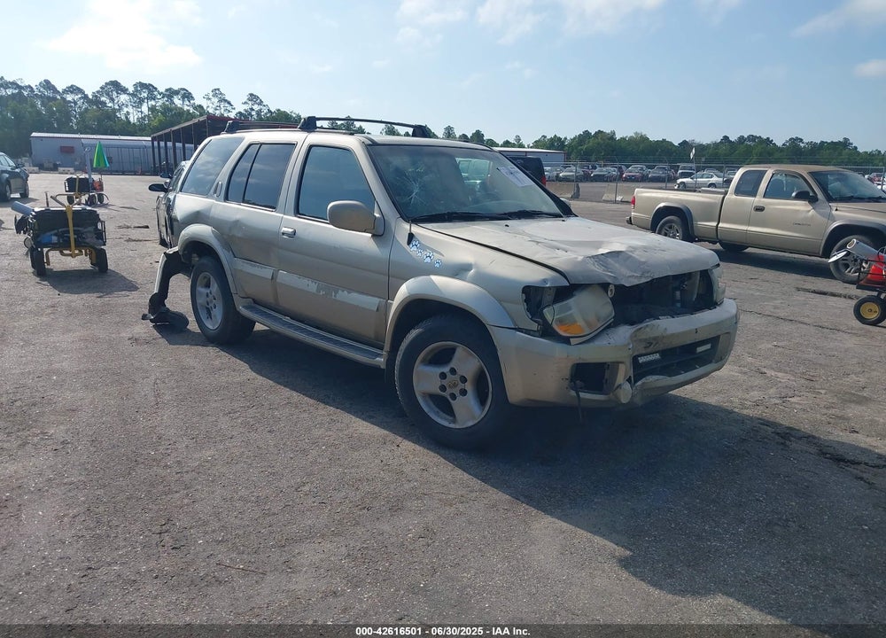 2001 INFINITI QX4 LUXURY VIN: JNRDR09Y11W224957