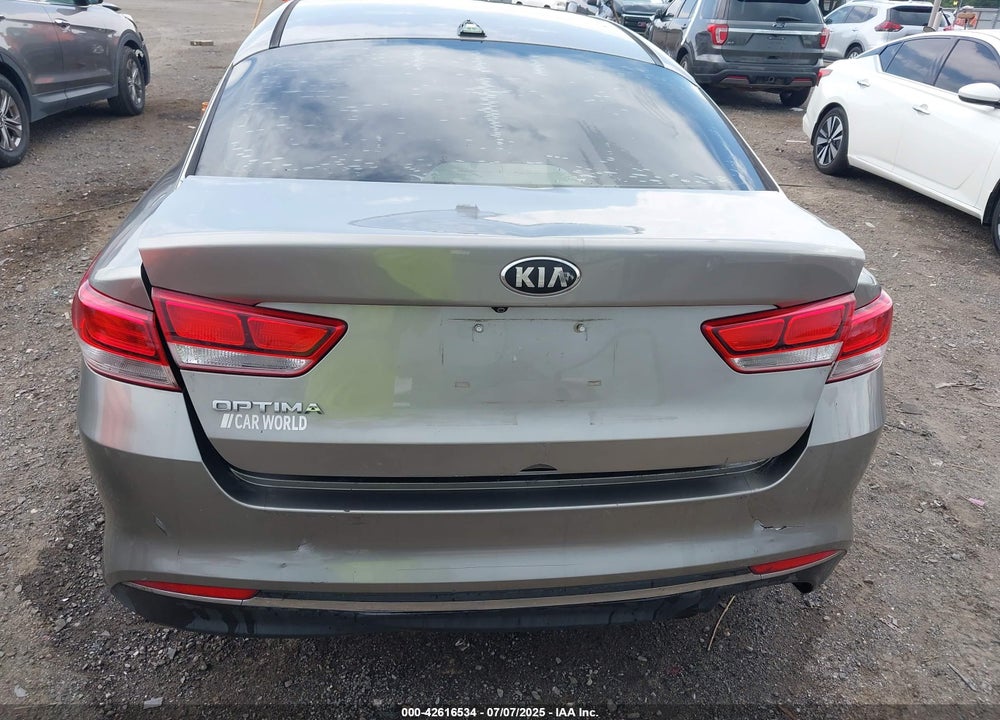 2016 KIA OPTIMA VIN: 5XXGT4L34GG072783