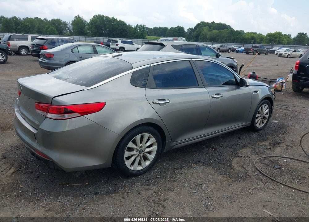 2016 KIA OPTIMA VIN: 5XXGT4L34GG072783