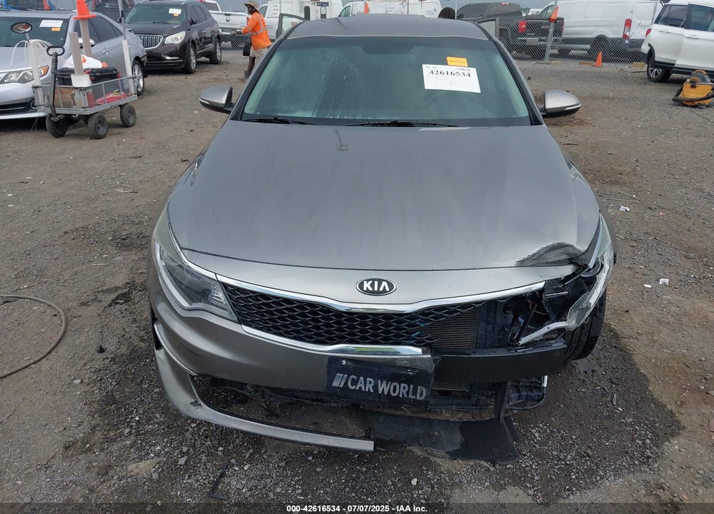 2016 KIA OPTIMA VIN: 5XXGT4L34GG072783