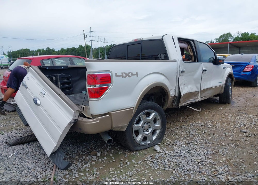 2013 FORD F-150 KING RANCH VIN: 1FTFW1ET3DKD79829