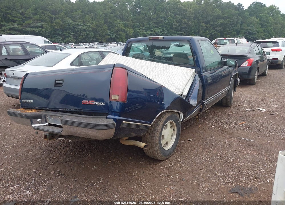 1996 GMC SIERRA C1500 VIN: 1GTEC14W6TZ514792