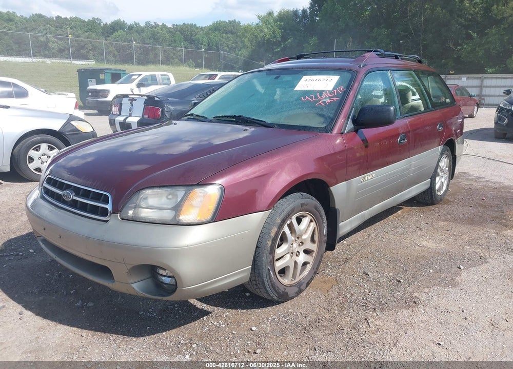 2000 SUBARU OUTBACK VIN: 4S3BH6657Y7648185