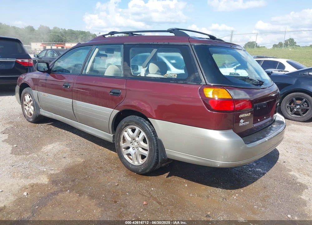 2000 SUBARU OUTBACK VIN: 4S3BH6657Y7648185