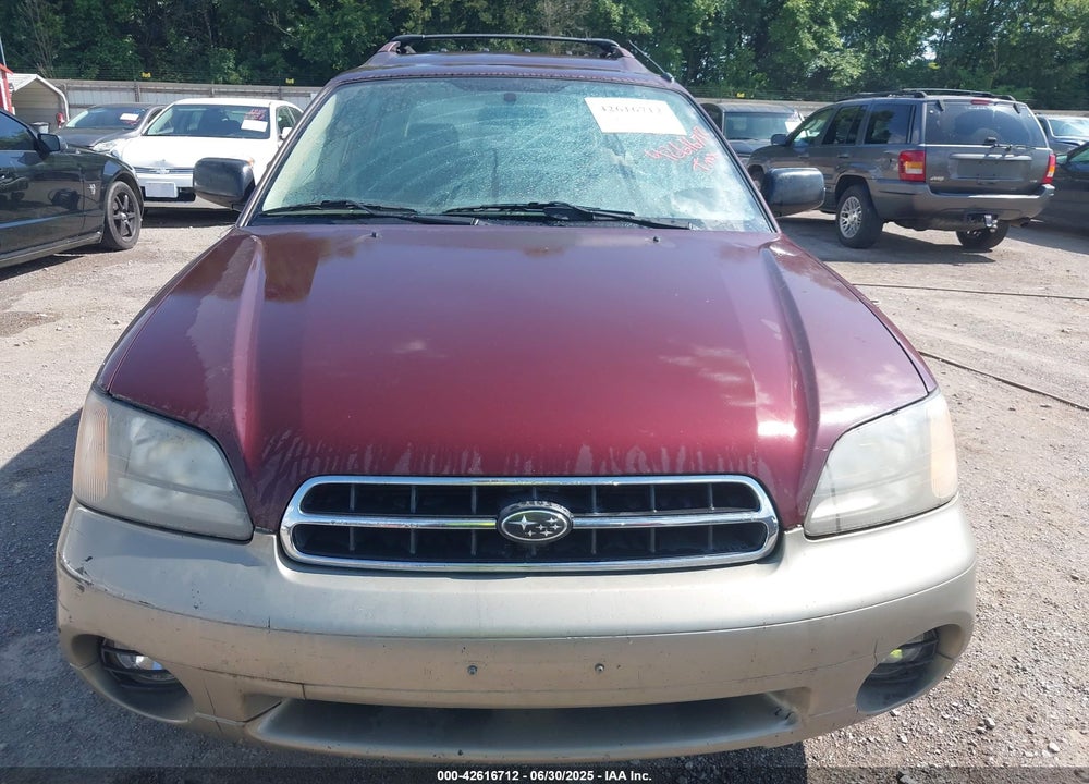 2000 SUBARU OUTBACK VIN: 4S3BH6657Y7648185