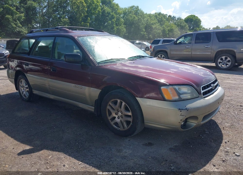 2000 SUBARU OUTBACK VIN: 4S3BH6657Y7648185
