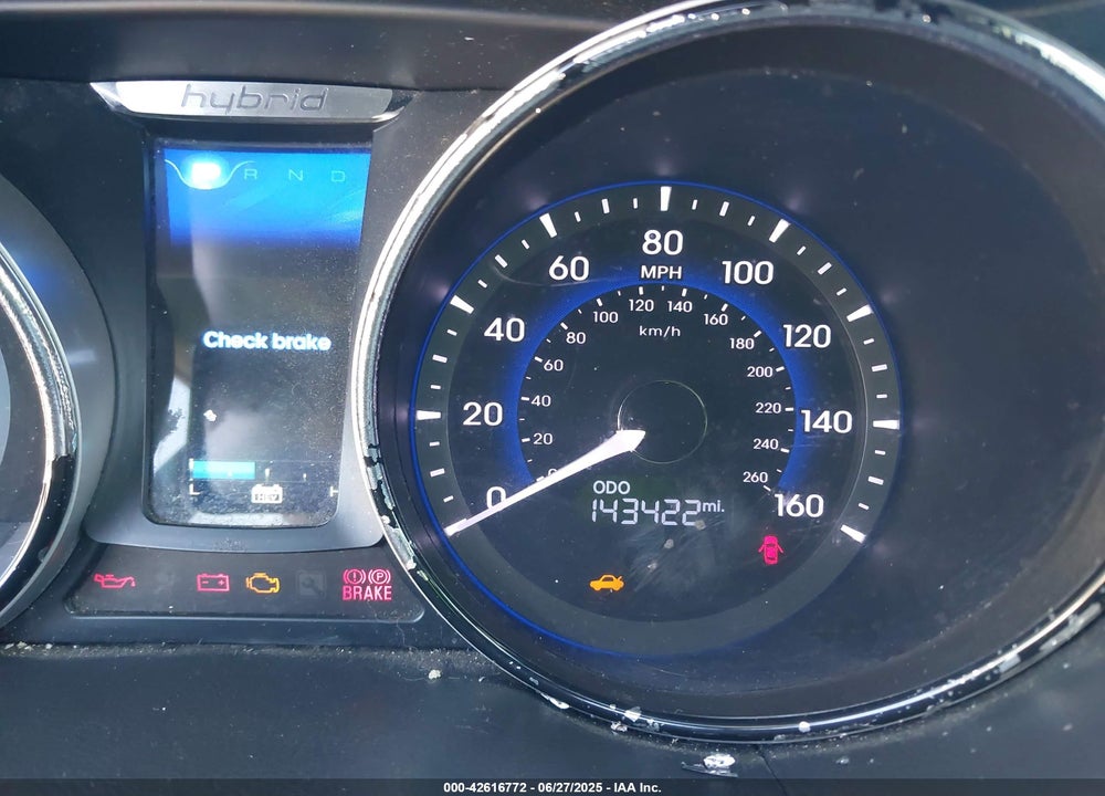 2012 HYUNDAI SONATA HYBRID VIN: KMHEC4A45CA062820