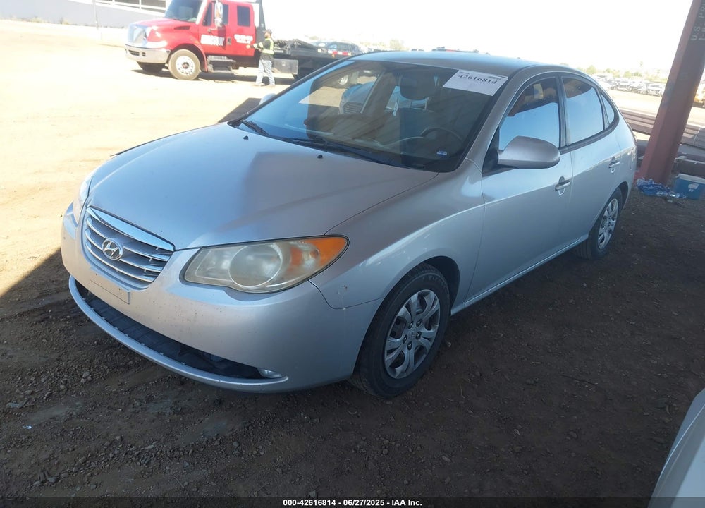 2010 HYUNDAI ELANTRA VIN: KMHDU4AD5AU957566