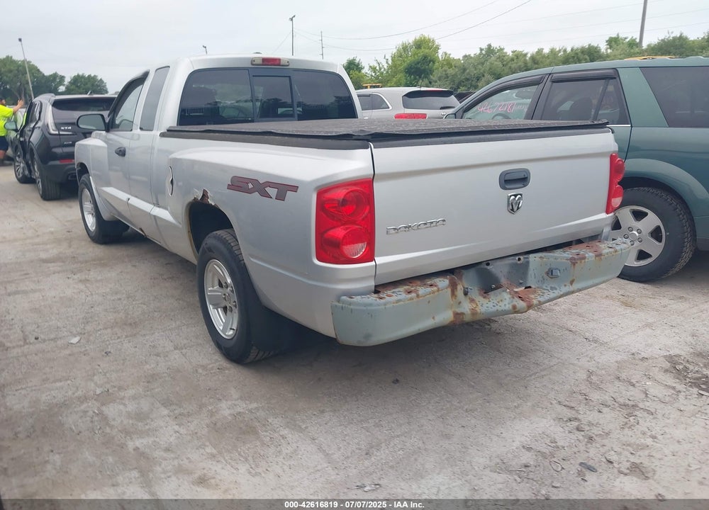 2008 DODGE DAKOTA SXT/BIGHORN/LONESTAR VIN: 1D7HE32K58S509222