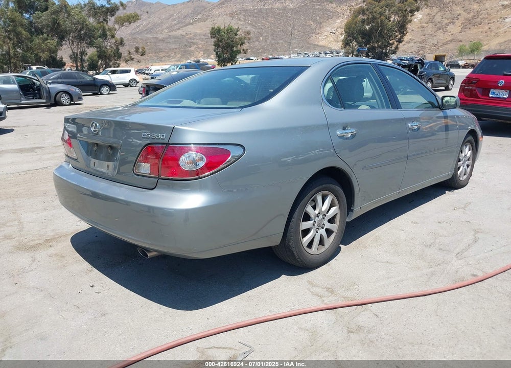 2004 LEXUS ES 330 VIN: JTHBA30G245045419