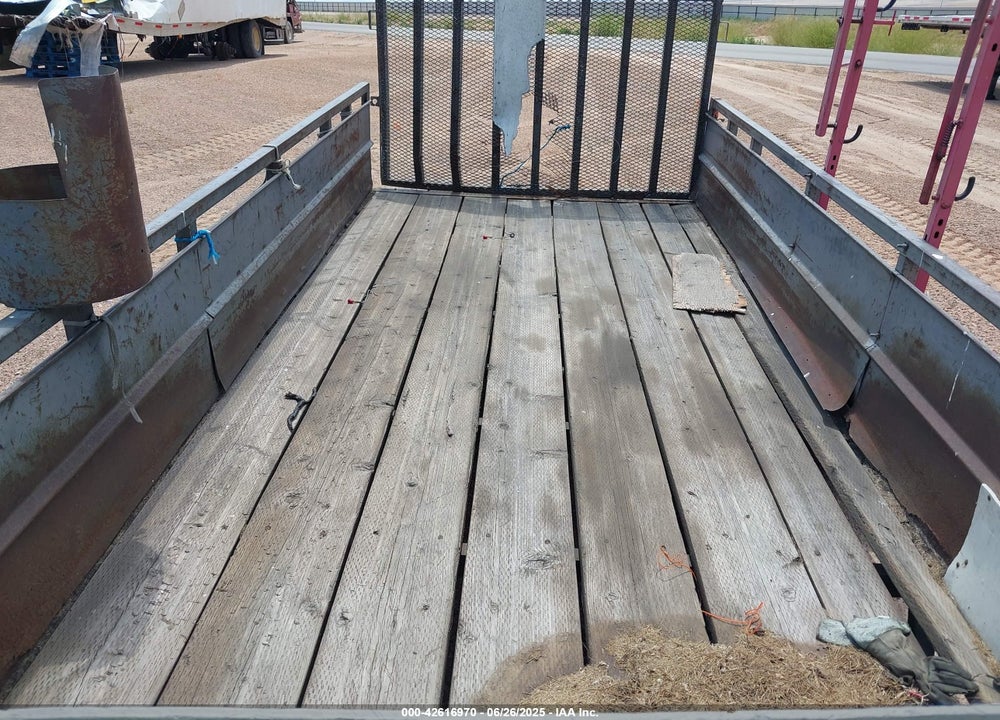 2003 BIG TEX TRAILER VIN: 16VUX162531E64077
