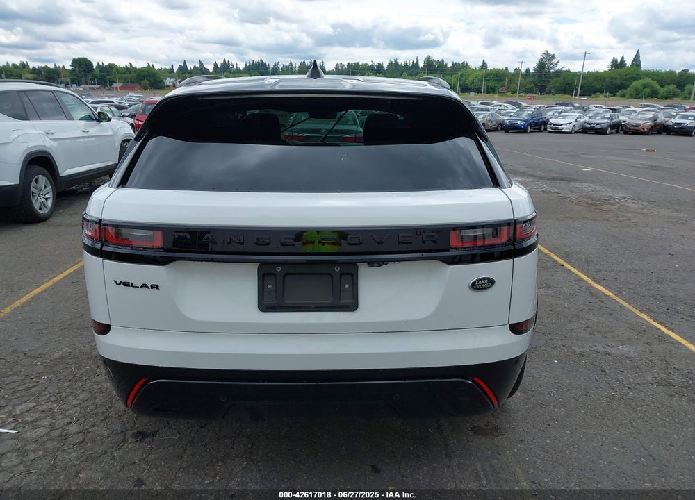 2022 LAND ROVER RANGE ROVER VELAR VIN: SALYT2EX8NA342527