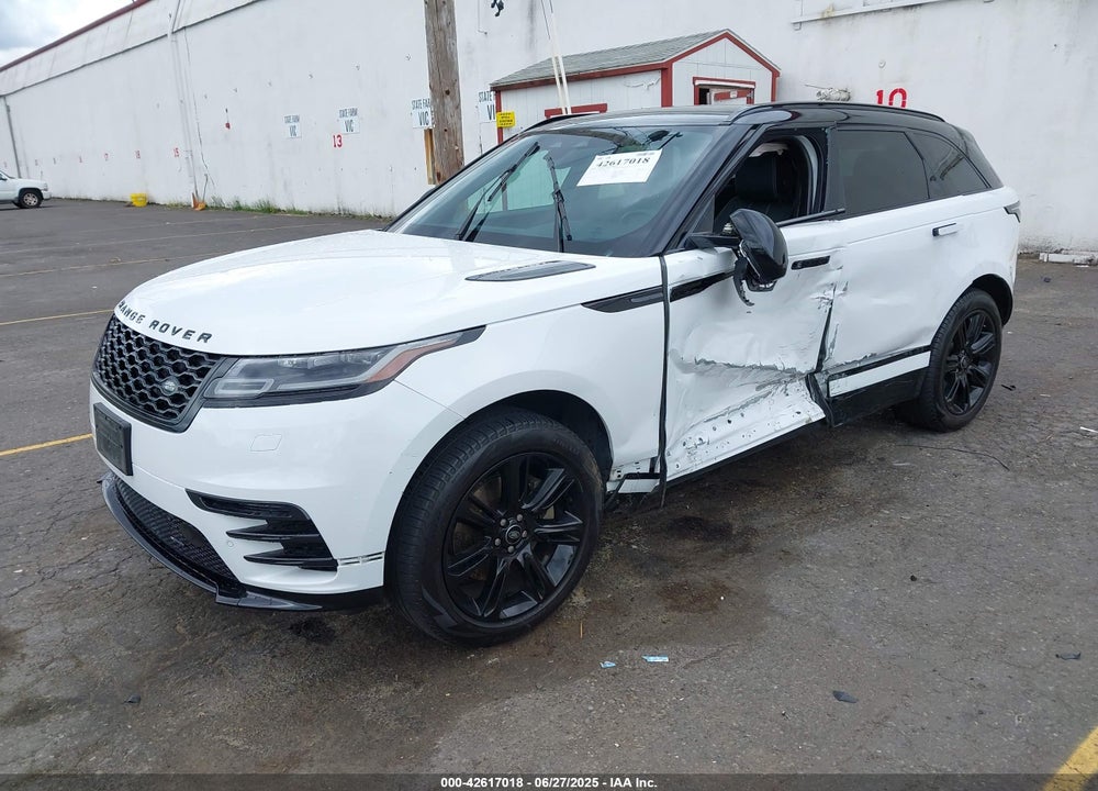 2022 LAND ROVER RANGE ROVER VELAR VIN: SALYT2EX8NA342527