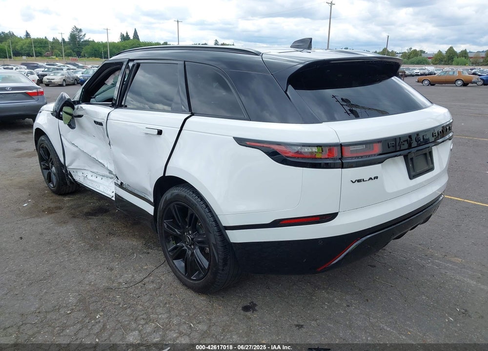 2022 LAND ROVER RANGE ROVER VELAR VIN: SALYT2EX8NA342527
