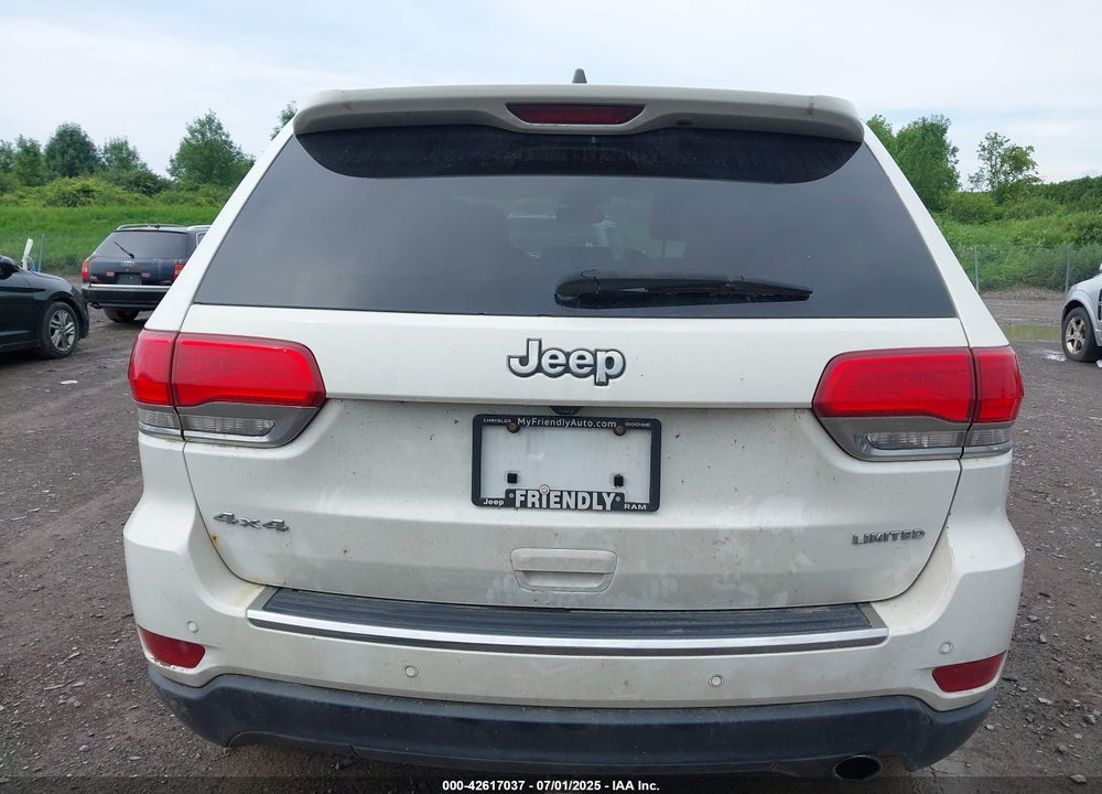 2018 JEEP GRAND CHEROKEE LIMITED 4X4 VIN: 1C4RJFBG8JC426102