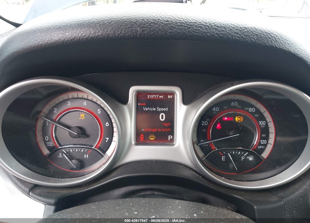 2014 DODGE JOURNEY VIN: 3C4PDCBG5ET203636
