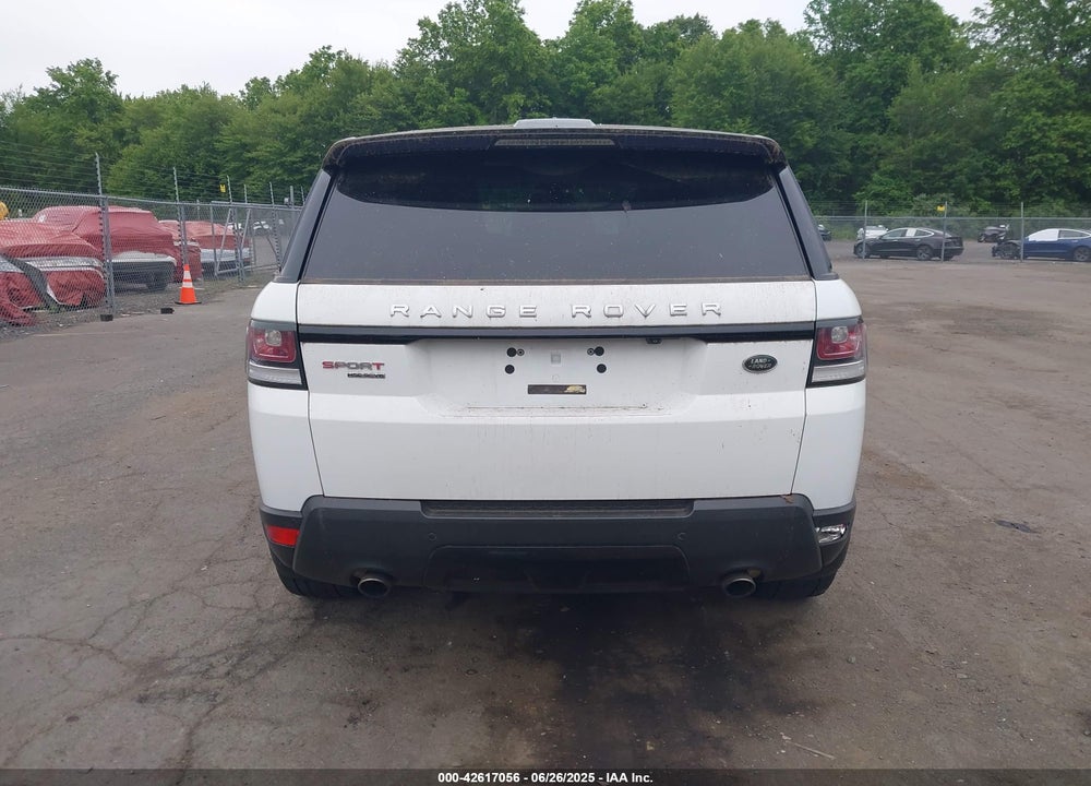 2015 LAND ROVER RANGE ROVER SPORT VIN: SALWR2VF5FA525267