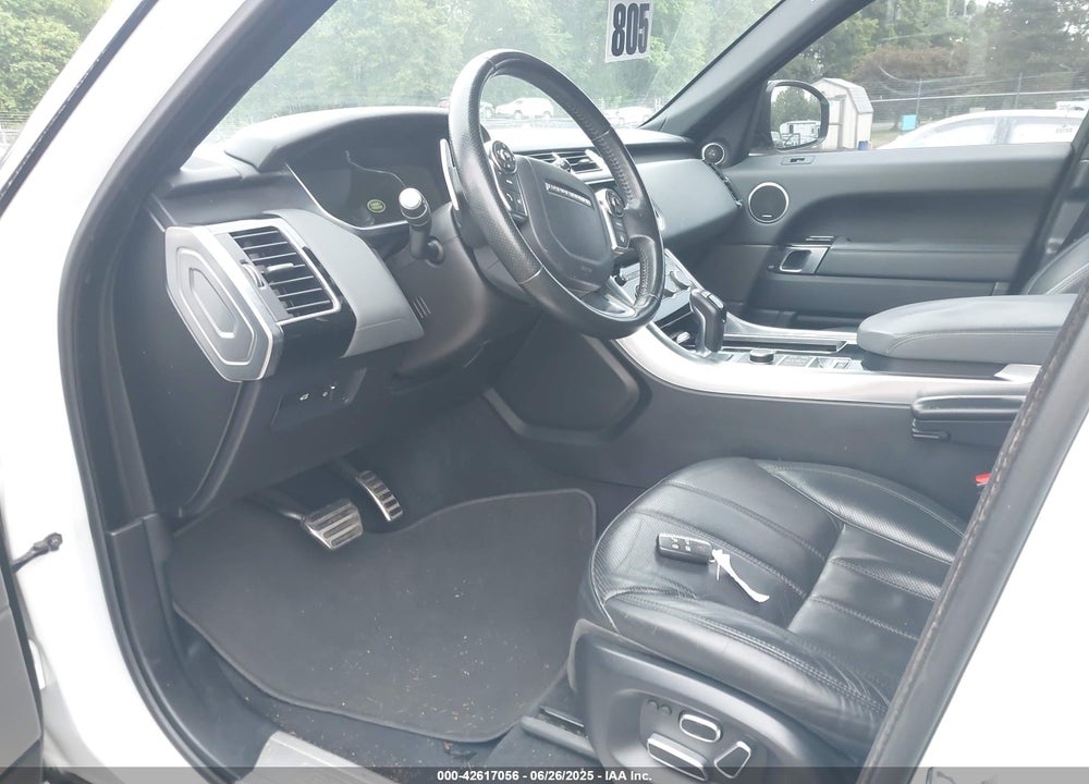 2015 LAND ROVER RANGE ROVER SPORT VIN: SALWR2VF5FA525267