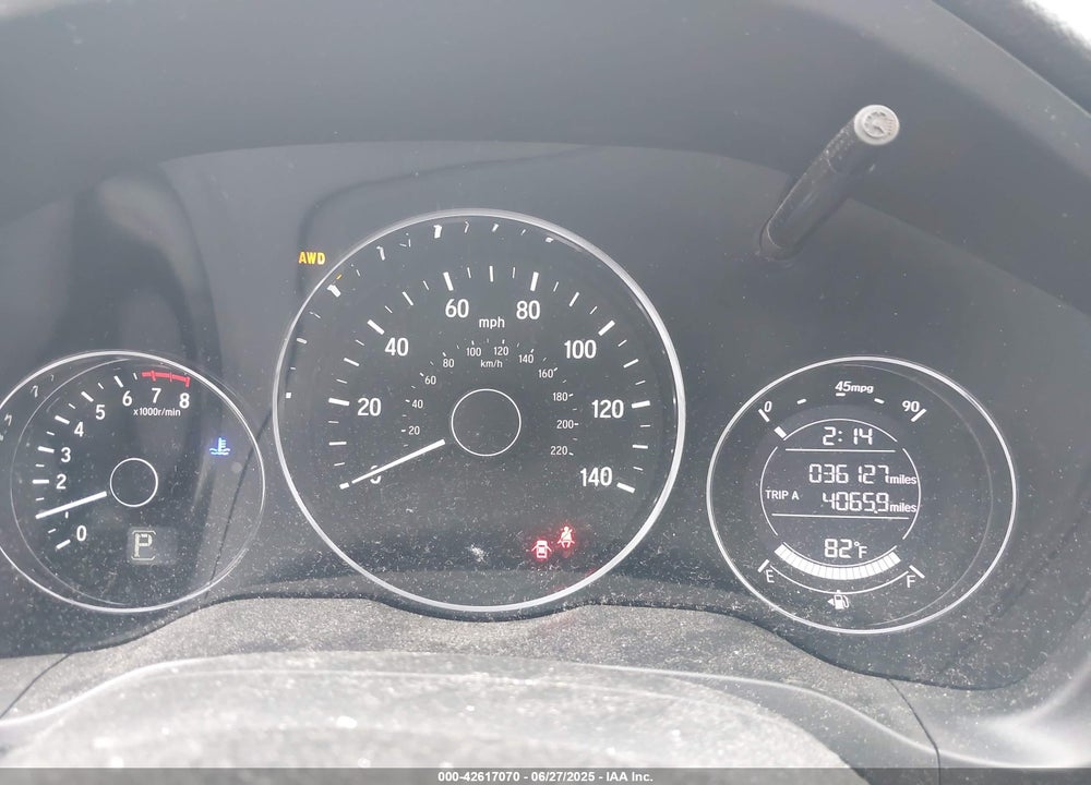 2018 HONDA HR-V VIN: 3CZRU6H53JM715314