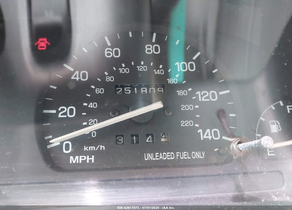 1995 SUBARU IMPREZA L/OUTBACK VIN: JF1GF6355SH815280