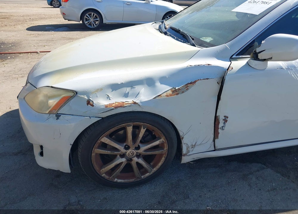2008 LEXUS IS 250 VIN: JTHBK262085079206