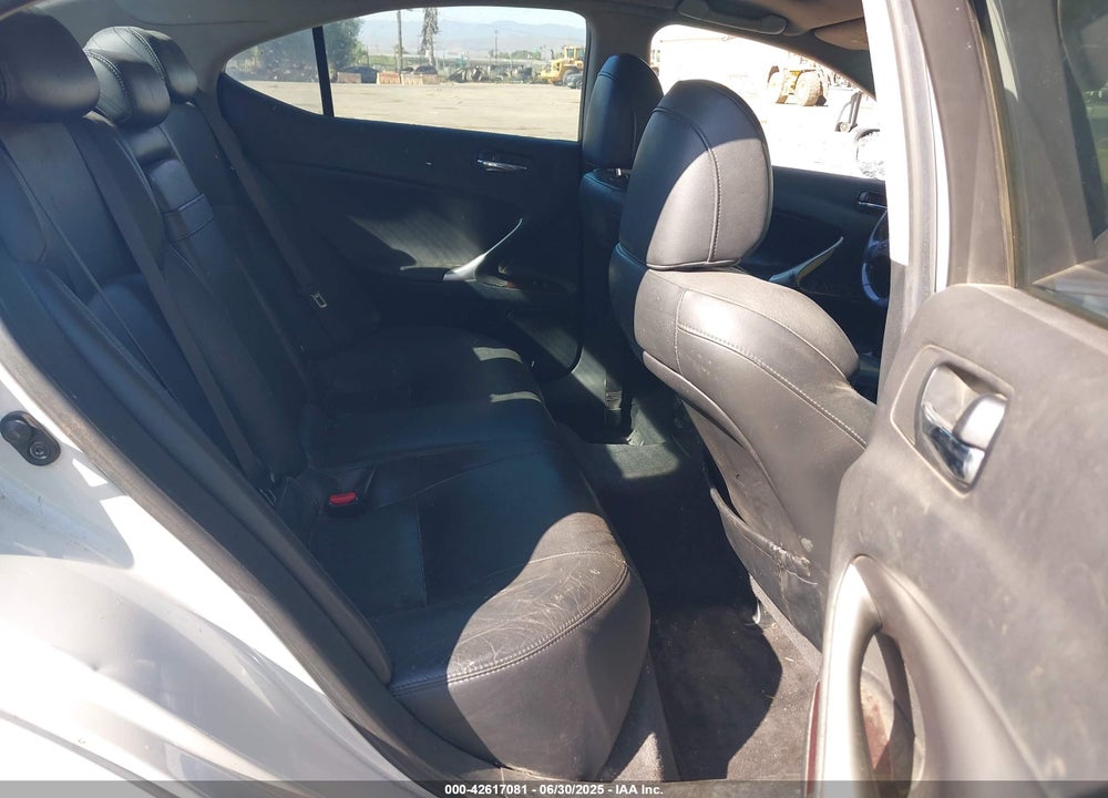 2008 LEXUS IS 250 VIN: JTHBK262085079206