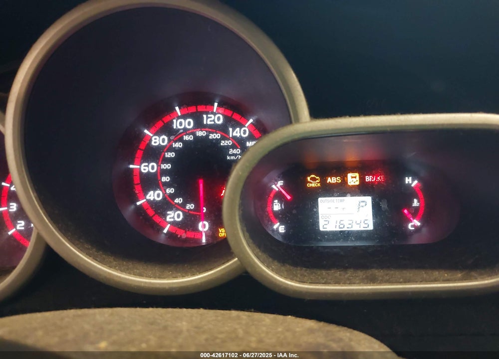 2010 PONTIAC VIBE VIN: 5Y2SP6E05AZ412105