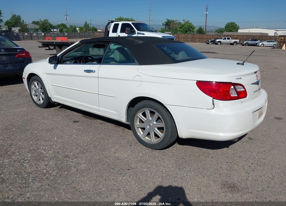 2008 CHRYSLER SEBRING LIMITED VIN: 1C3LC65MX8N231008