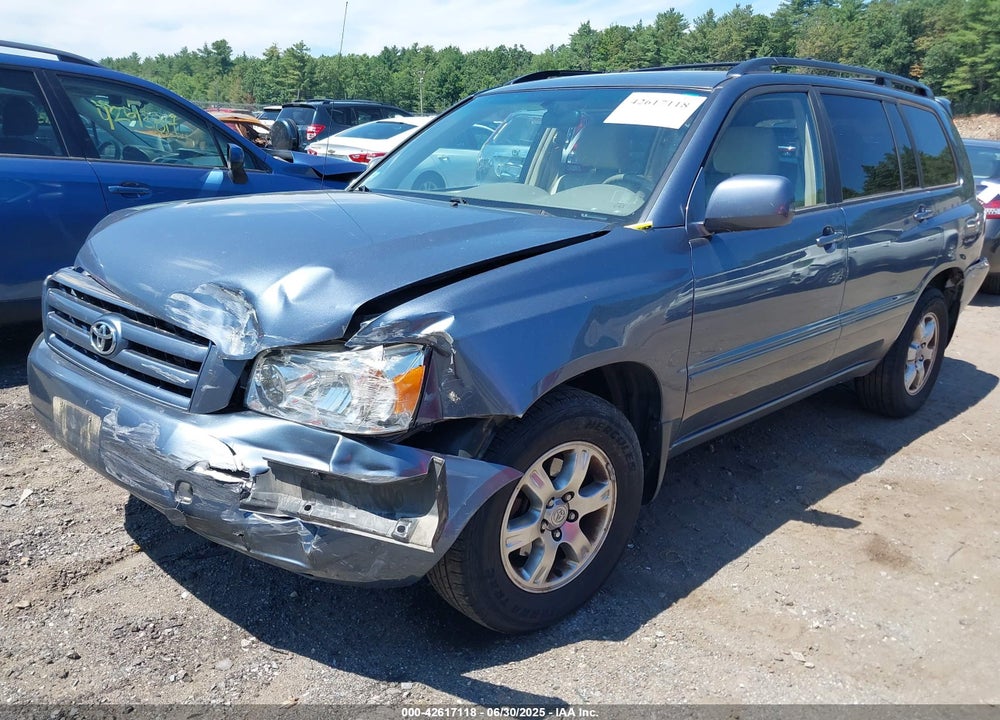 2007 TOYOTA HIGHLANDER V6 VIN: JTEDP21A070131953