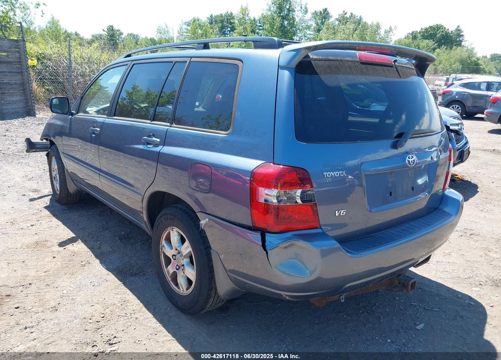 2007 TOYOTA HIGHLANDER V6 VIN: JTEDP21A070131953
