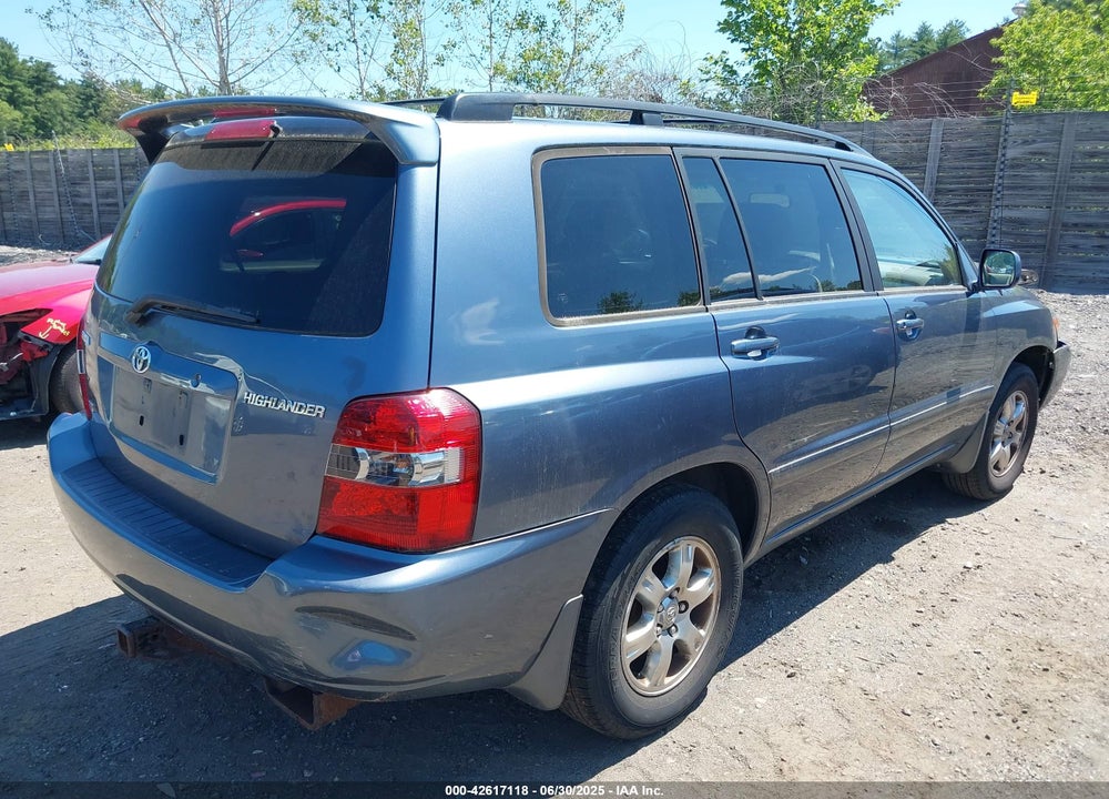 2007 TOYOTA HIGHLANDER V6 VIN: JTEDP21A070131953