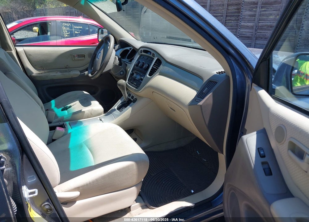 2007 TOYOTA HIGHLANDER V6 VIN: JTEDP21A070131953