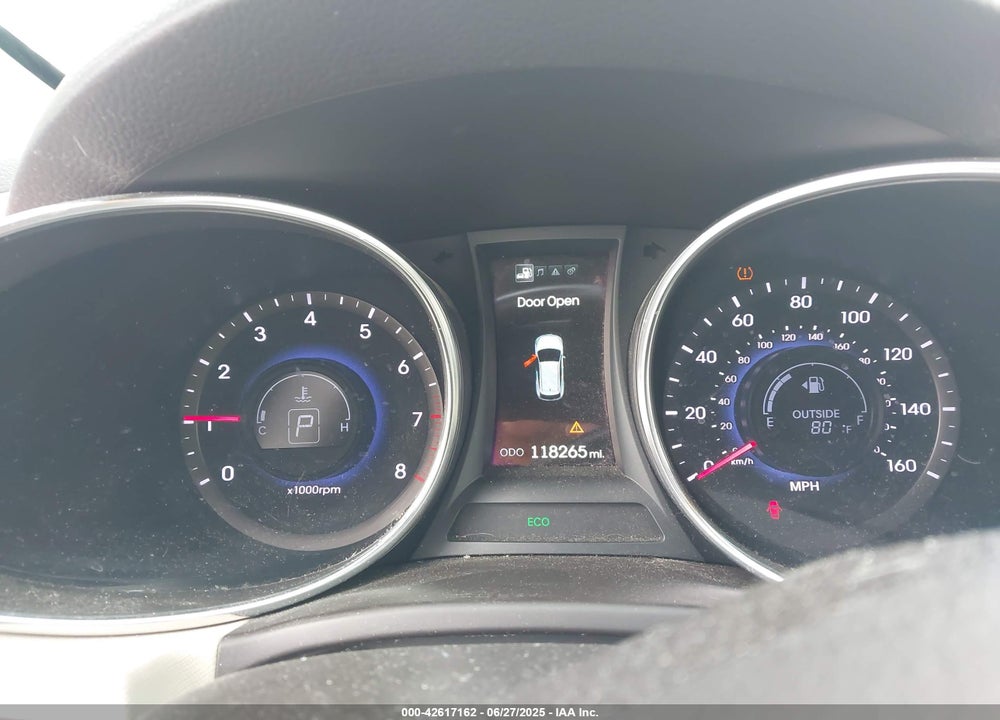2013 HYUNDAI SANTA FE VIN: 5XYZU3LA5DG081613