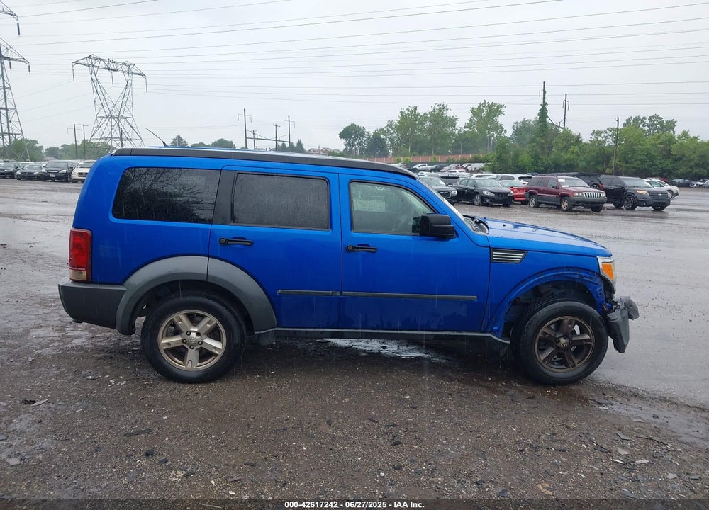 2007 DODGE NITRO VIN: 1D8GU28K67W720576