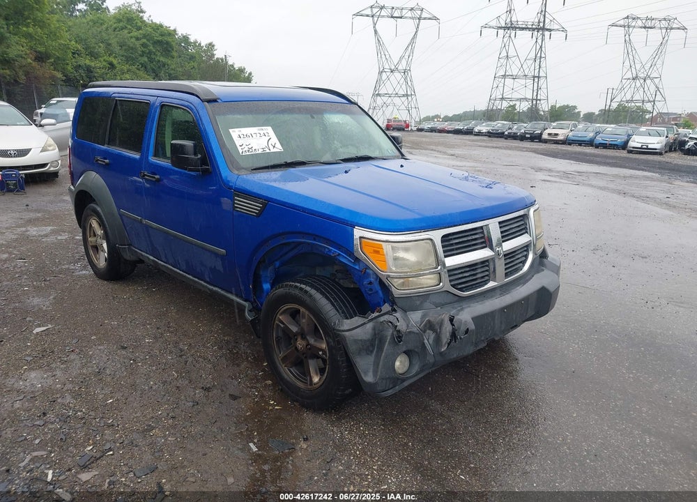 2007 DODGE NITRO VIN: 1D8GU28K67W720576