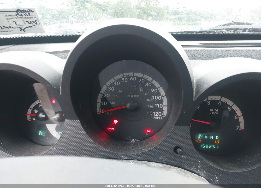 2007 DODGE NITRO VIN: 1D8GU28K67W720576