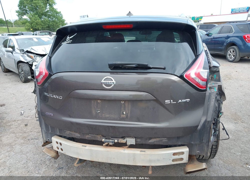 2016 NISSAN MURANO VIN: 5N1AZ2MH4GN112668