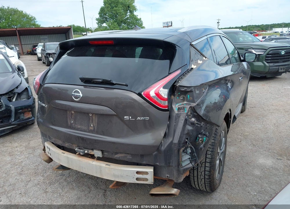 2016 NISSAN MURANO VIN: 5N1AZ2MH4GN112668
