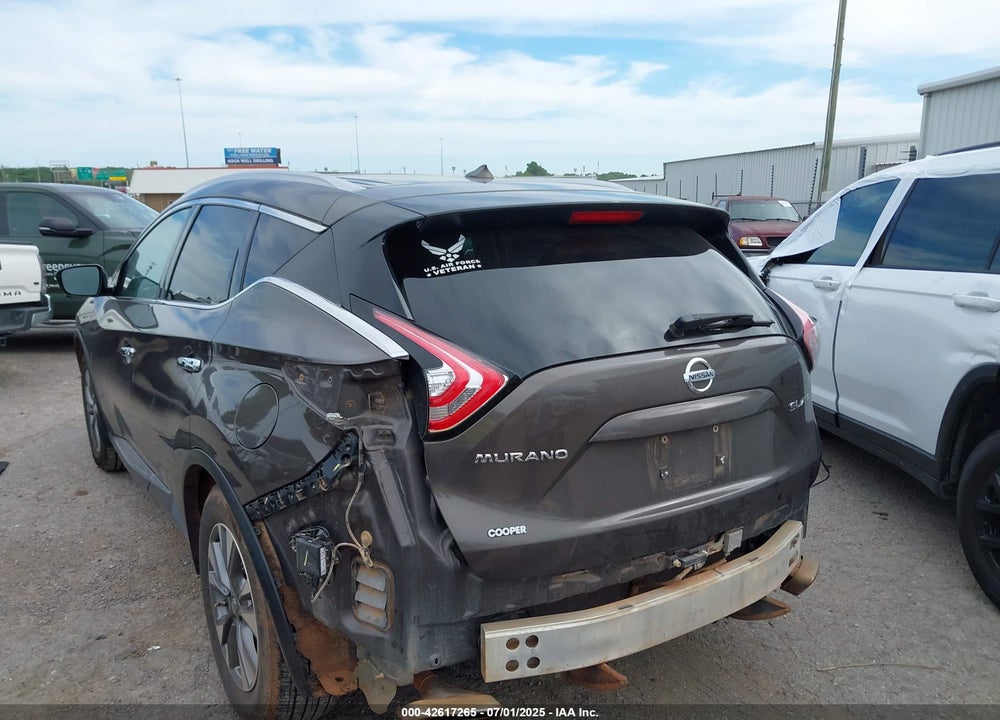 2016 NISSAN MURANO VIN: 5N1AZ2MH4GN112668