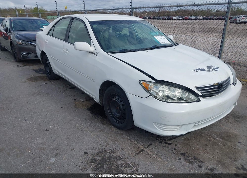 2005 TOYOTA CAMRY LE VIN: 4T1BE32K35U578910
