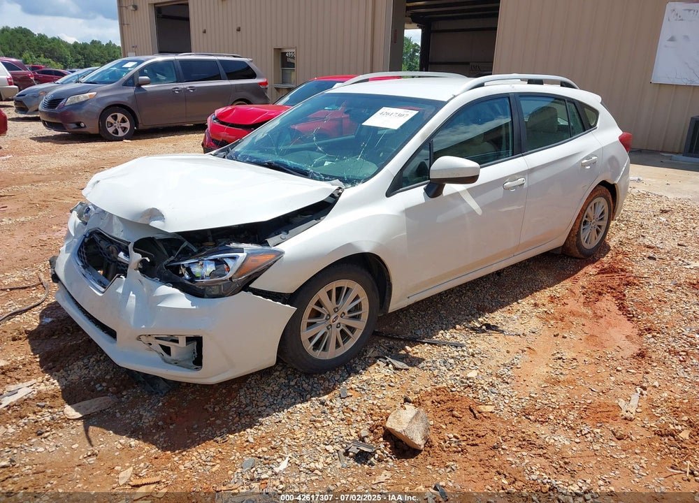 2018 SUBARU IMPREZA VIN: 4S3GTAB66J3725423