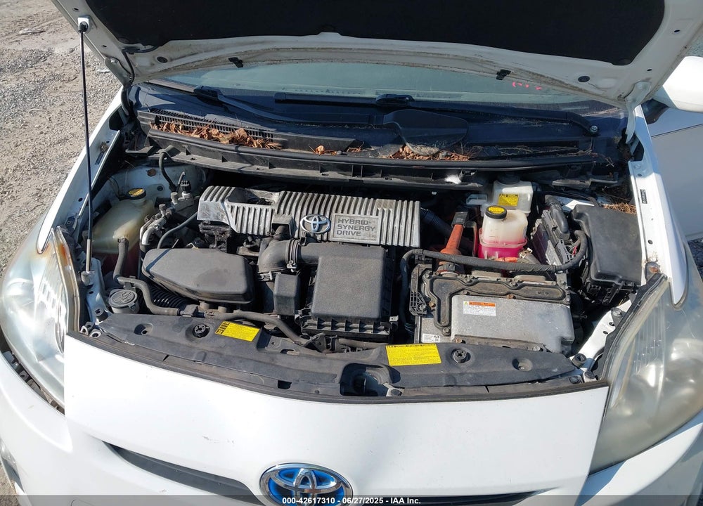 2011 TOYOTA PRIUS VIN: JTDKN3DU5B0323780