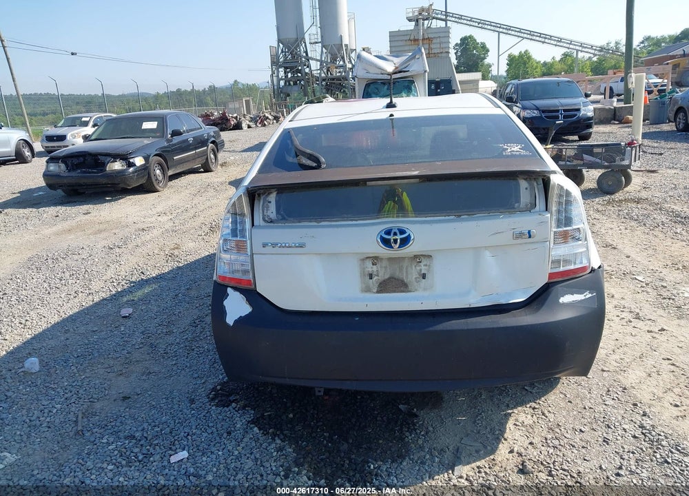 2011 TOYOTA PRIUS VIN: JTDKN3DU5B0323780