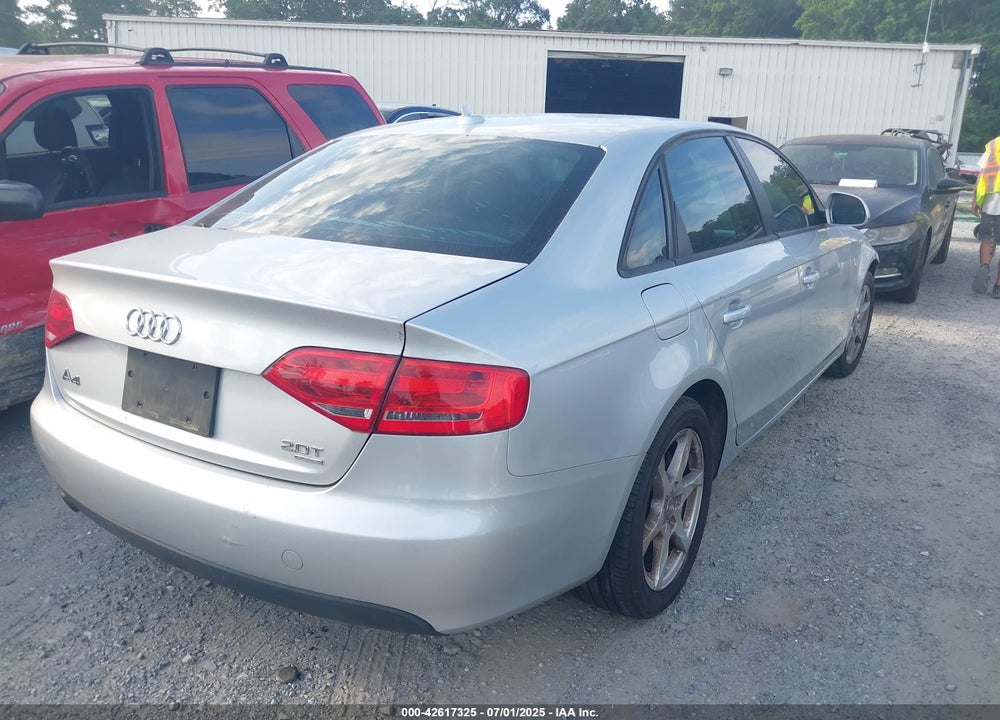 2009 AUDI A4 VIN: WAULF78K09N012978