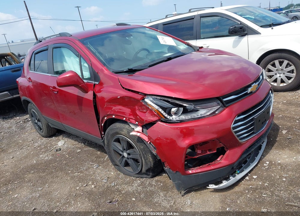 2019 CHEVROLET TRAX LT VIN: 3GNCJLSB3KL383665
